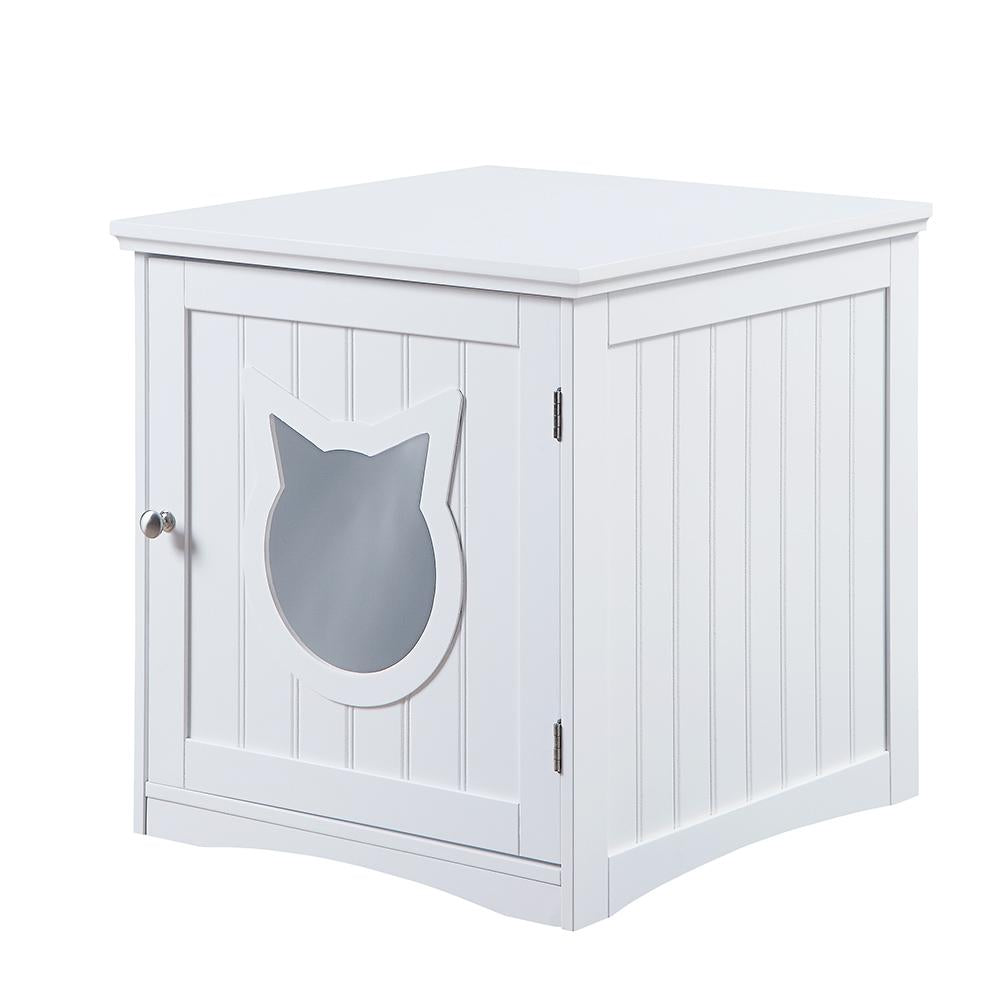 Multi-Use Cat Furniture Nightstand & Litter Enclosure