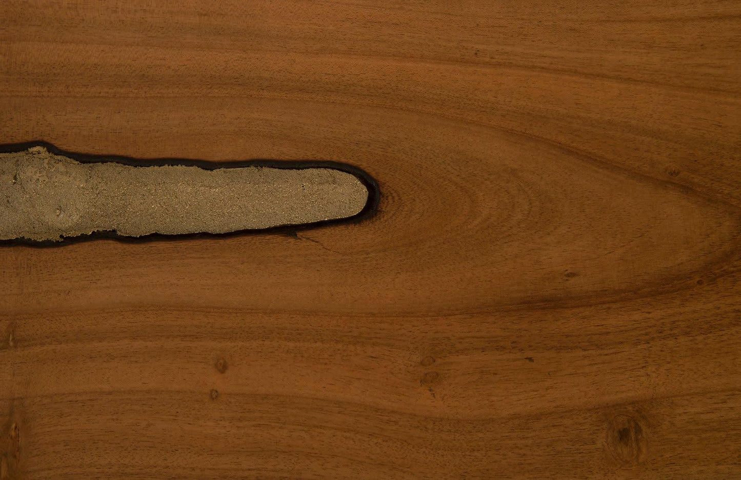 Artisan Brass-Poured Coffee Table
