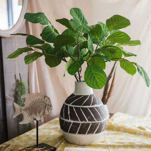 Faux Dans Leaf Stem – Handmade Artificial Greenery