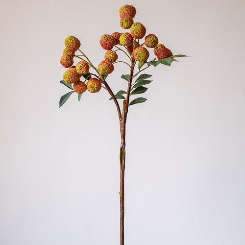 Handmade Lychee Stem Silk Plant