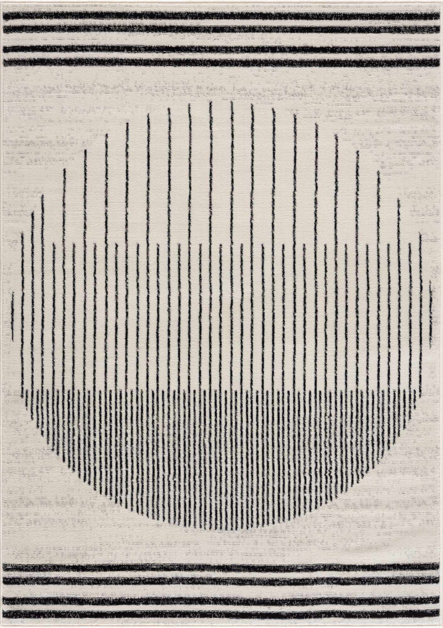 Hauteloom Angus Collection Non-Shedding Medium Pile Rug