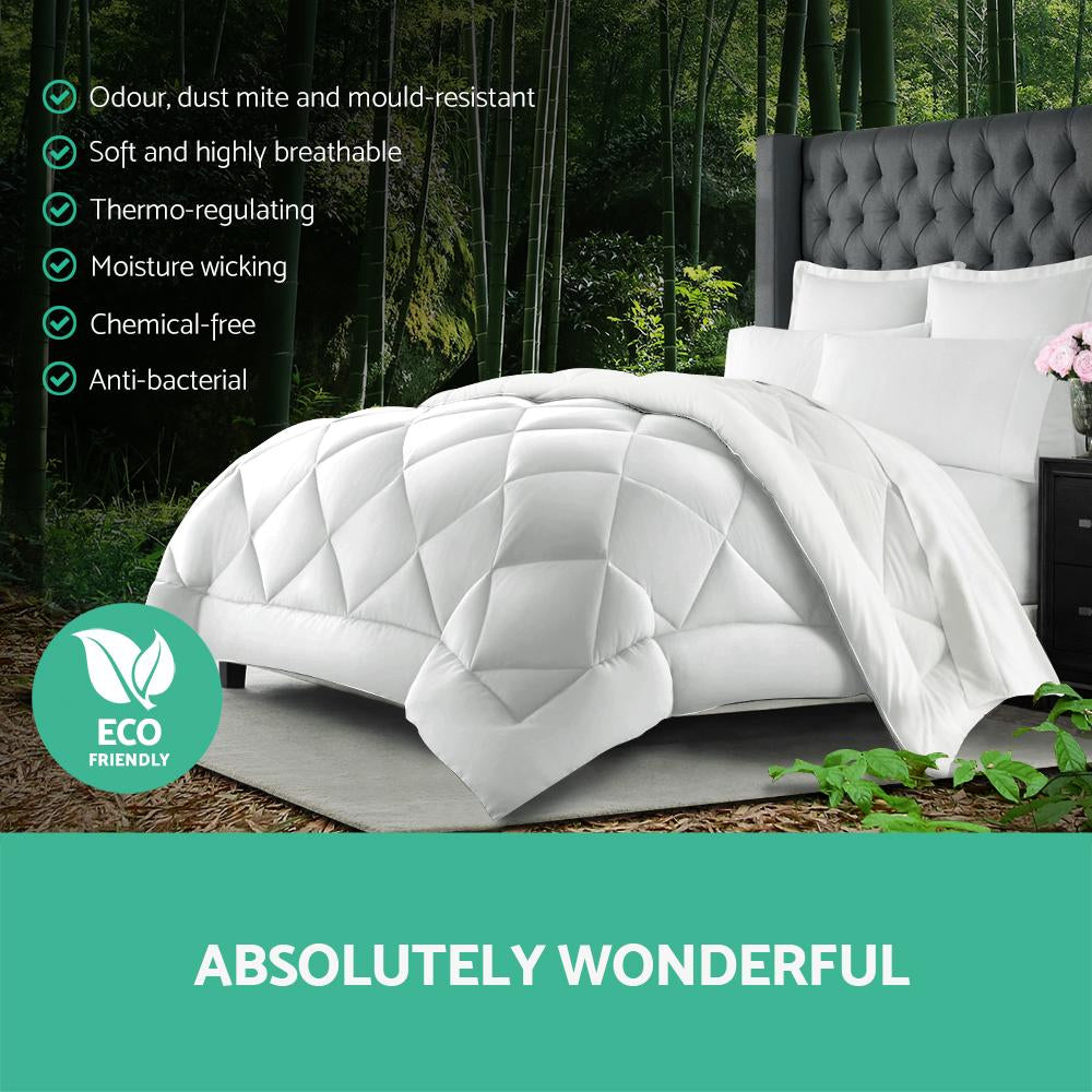 Giselle Bedding Microfiber Bamboo Quilt