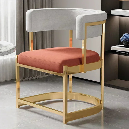 Contemporary Synthetic Leather Dining Chair – Perfect for Dining Rooms & Cafés