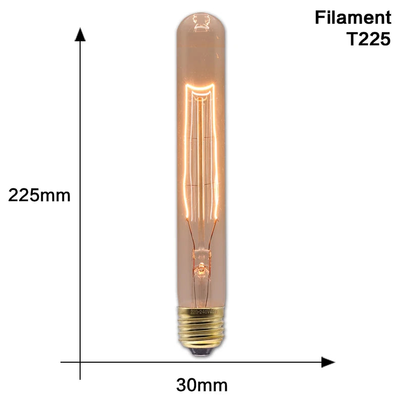Vintage Edison Bulb - 30,000 Hour Lifespan - E27 Globe LED Bulb