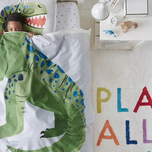 Plush Washable Area Carpet for Kids' Room