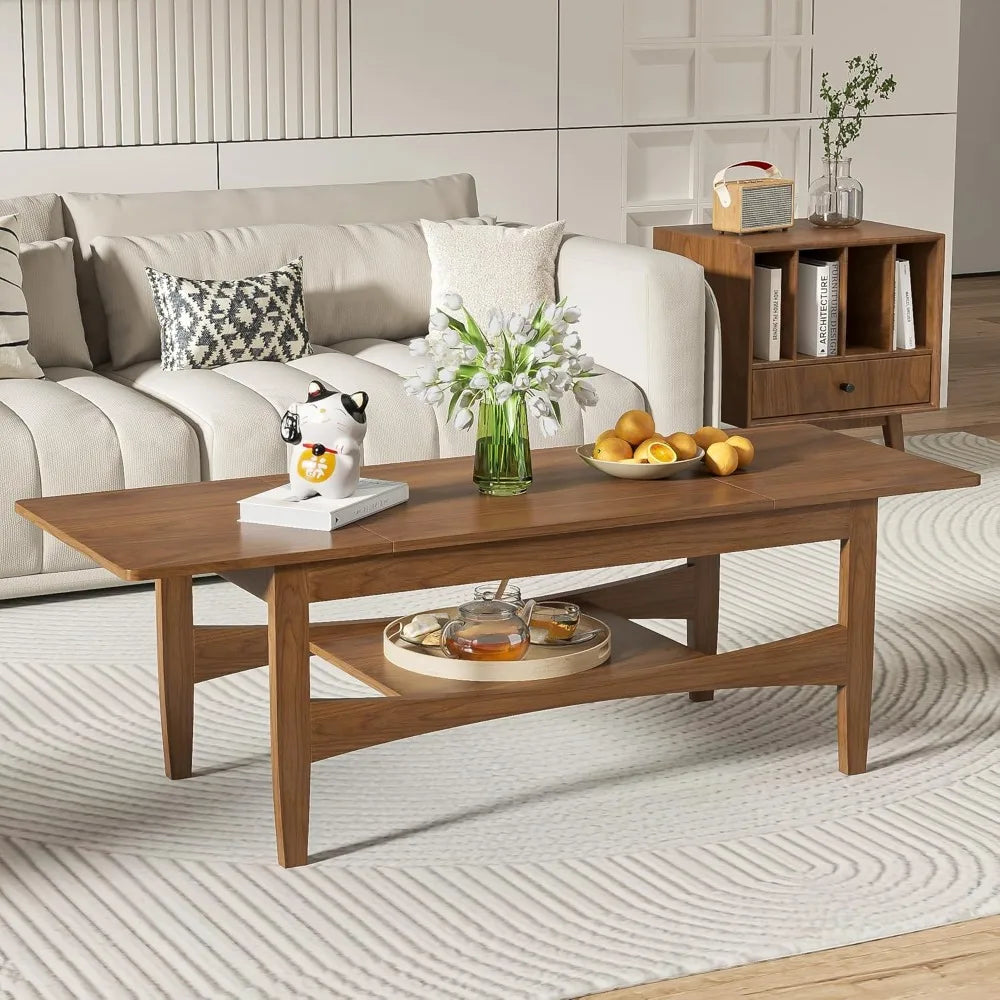 Coffee Table With Lifting Top, Rectangle Wood Lift Top Coffee