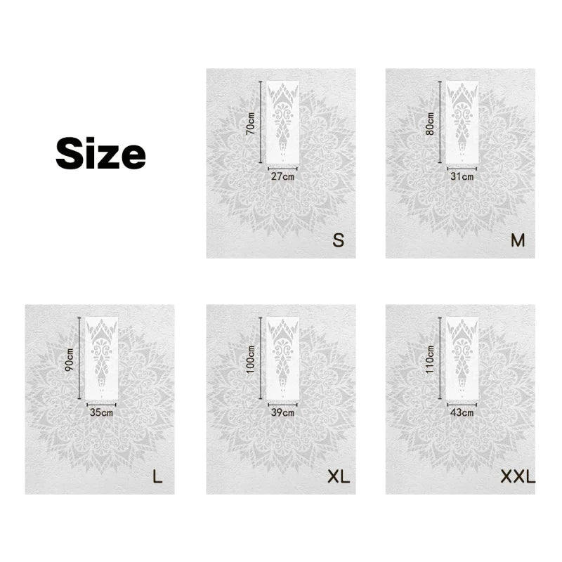 Reusable Stencil for Unique Wall Decor for Painting
