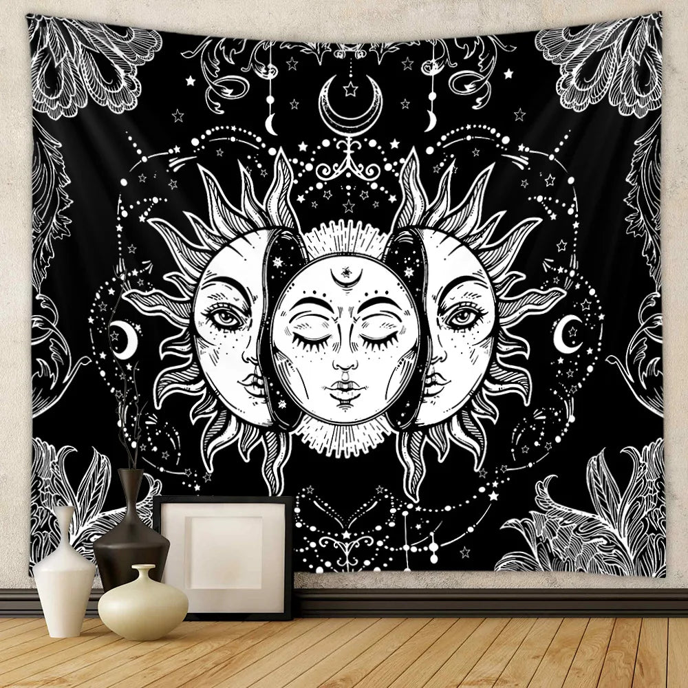 Seven Chakra Mandala Tapestry