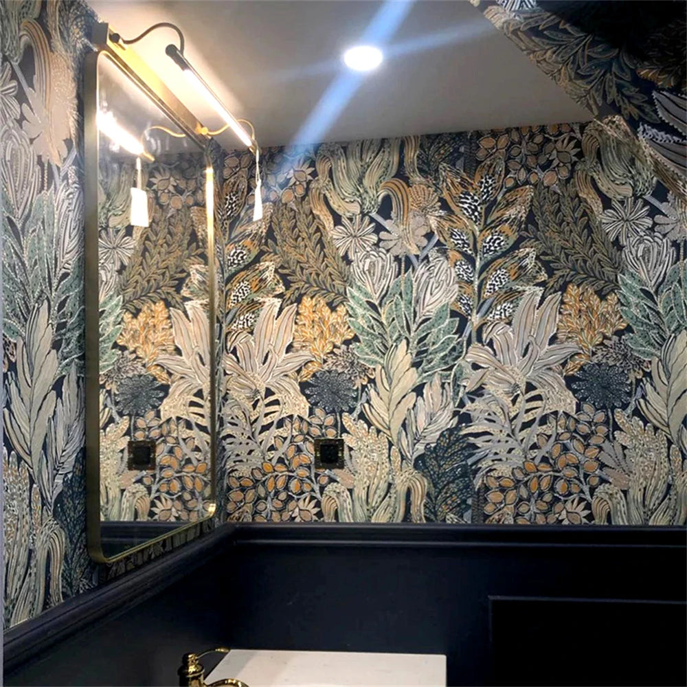 Contemporary 3D Silk Luxury Modern Wallpaper