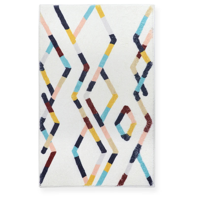 Plush Washable Area Carpet for Kids' Room