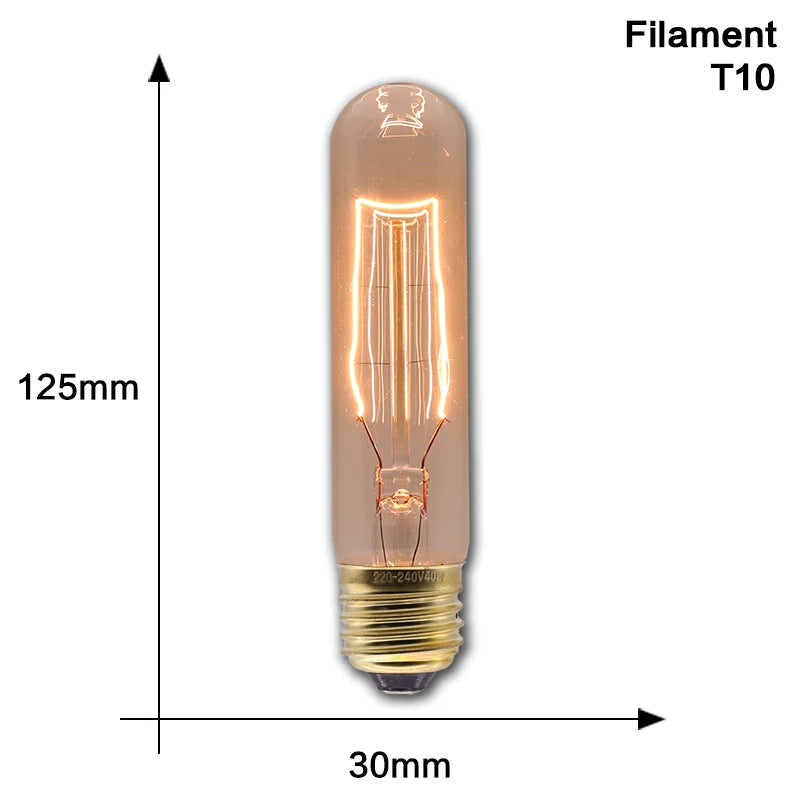 Vintage Edison Bulb - 30,000 Hour Lifespan - E27 Globe LED Bulb