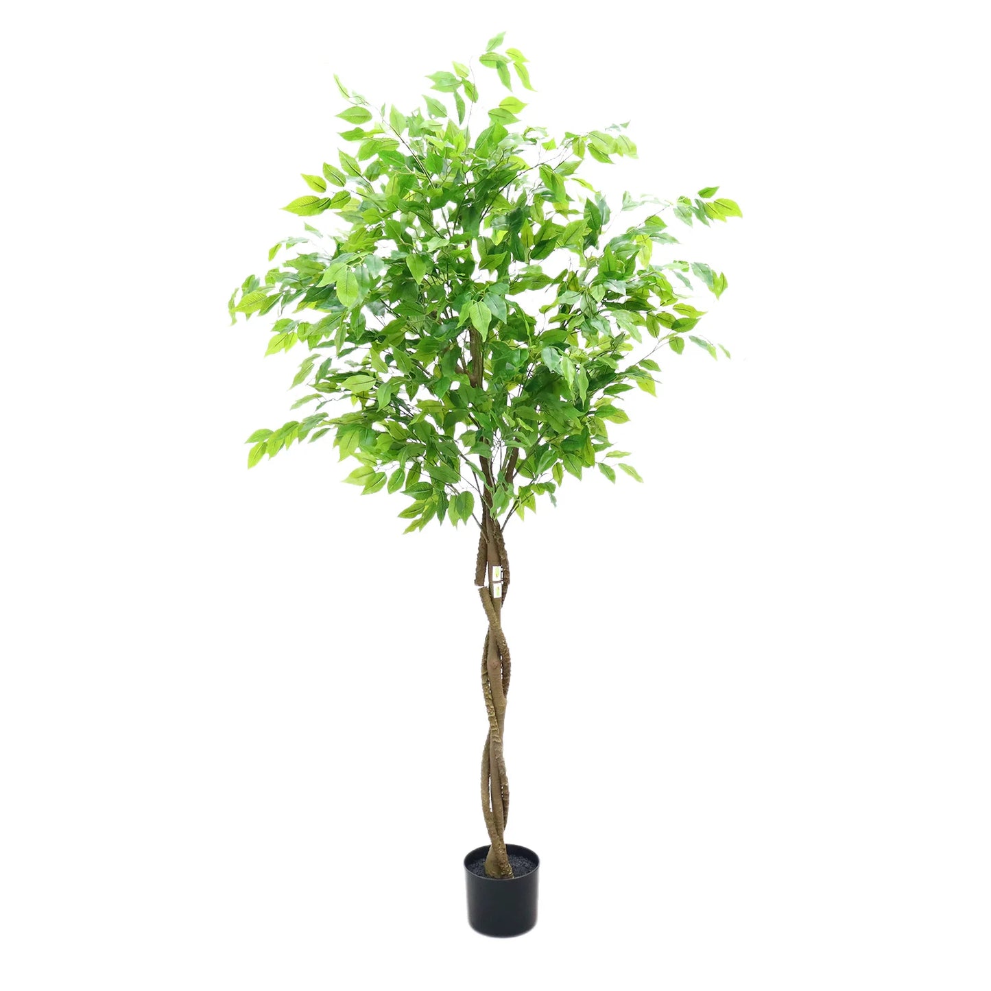 5.2ft-5.9ft Artificial Artificial Ficus Tree for Home and Exhibitions