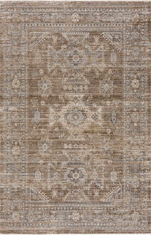 Transitional Tribal Washable Rug – Hauteloom Yamir Collection