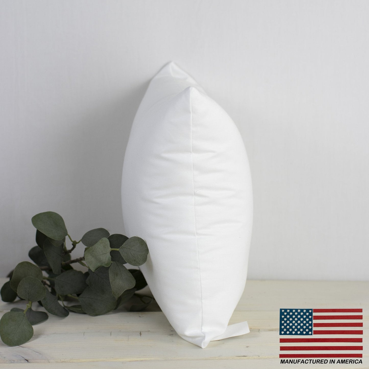 Linen Pillow Cover & Insert Bundle – 4 Eco-Friendly Covers + 4 Angel Hair Inserts (Save 15%)