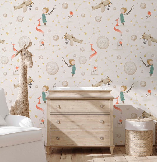 Whimsy on the Wall: Custom Nursery Wallpaper