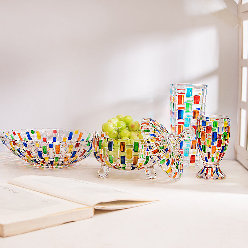 Hand-Painted Crystal Glassware – Artisanal Luxe for Everyday Living