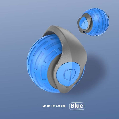Tireless Playmate: Auto-Rolling Cat Ball with Prey-Like Movements