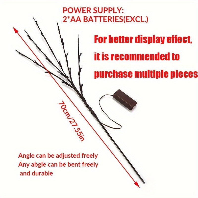 20LED Aesthetic Branch Light – Wireless Mood Maker