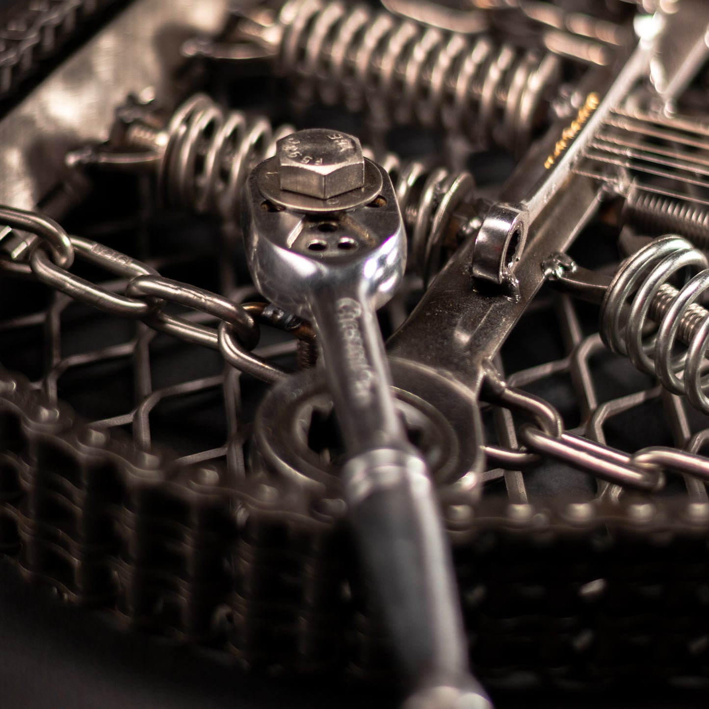 "The Original" Electric Guitar Sculpture | Heavy Metal Wall Art