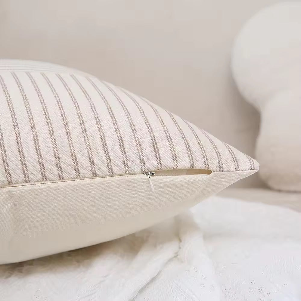 Pinstripe Throw Pillow Covers