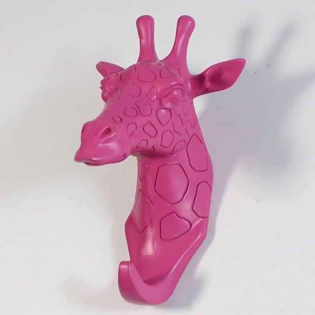 Resin Giraffe Hook
