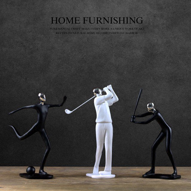 Elegant minimalist sculpture with a timeless monochrome aesthetic