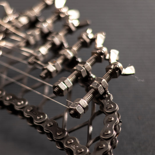 "The Original" Electric Guitar Sculpture | Heavy Metal Wall Art