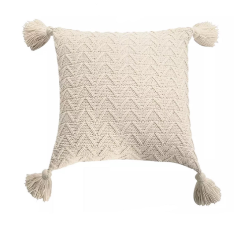 Boho Pillow Cover, Accent Pillow Cover 18x18 inches