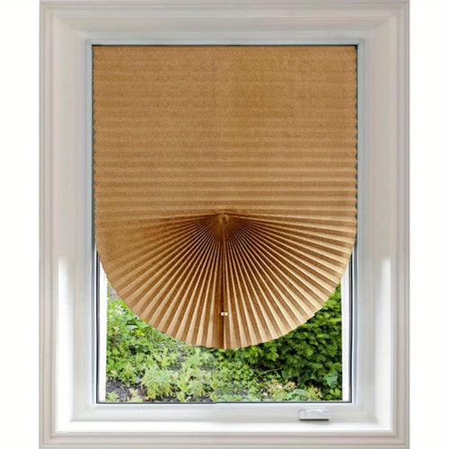 Self-Adhesive Pleated Fabric Shades | No-Drill, Cut-to-Size Cordless Blinds