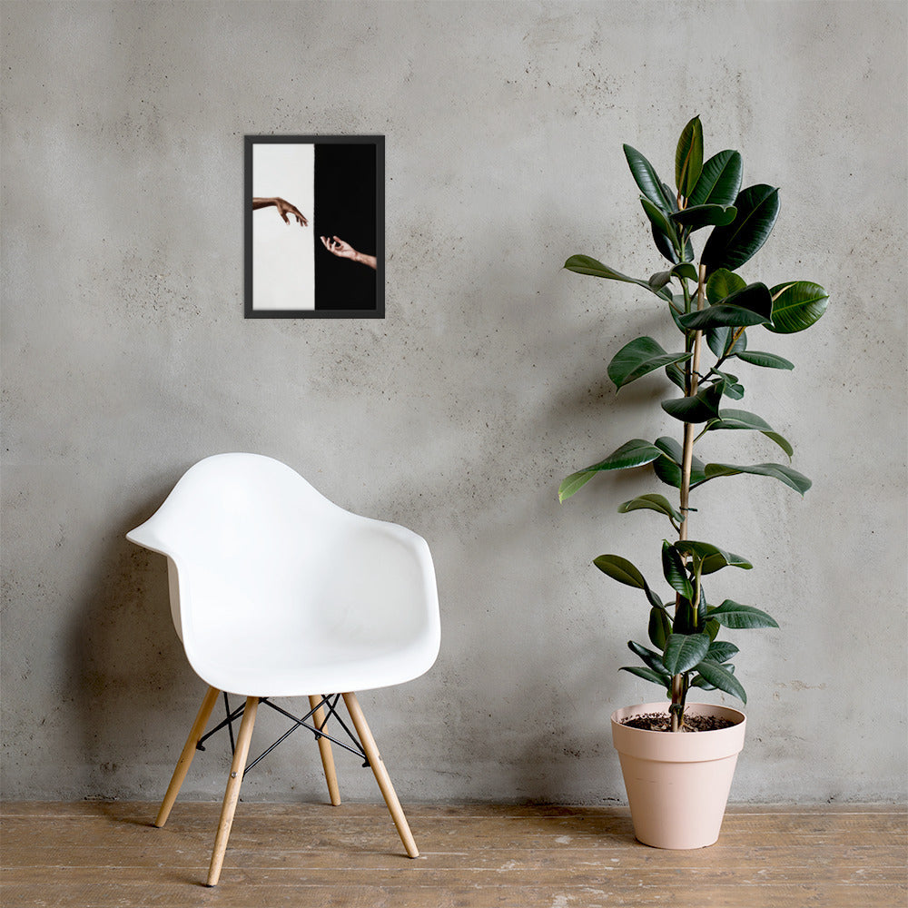 Framed Matte Poster – Bold Statement Art