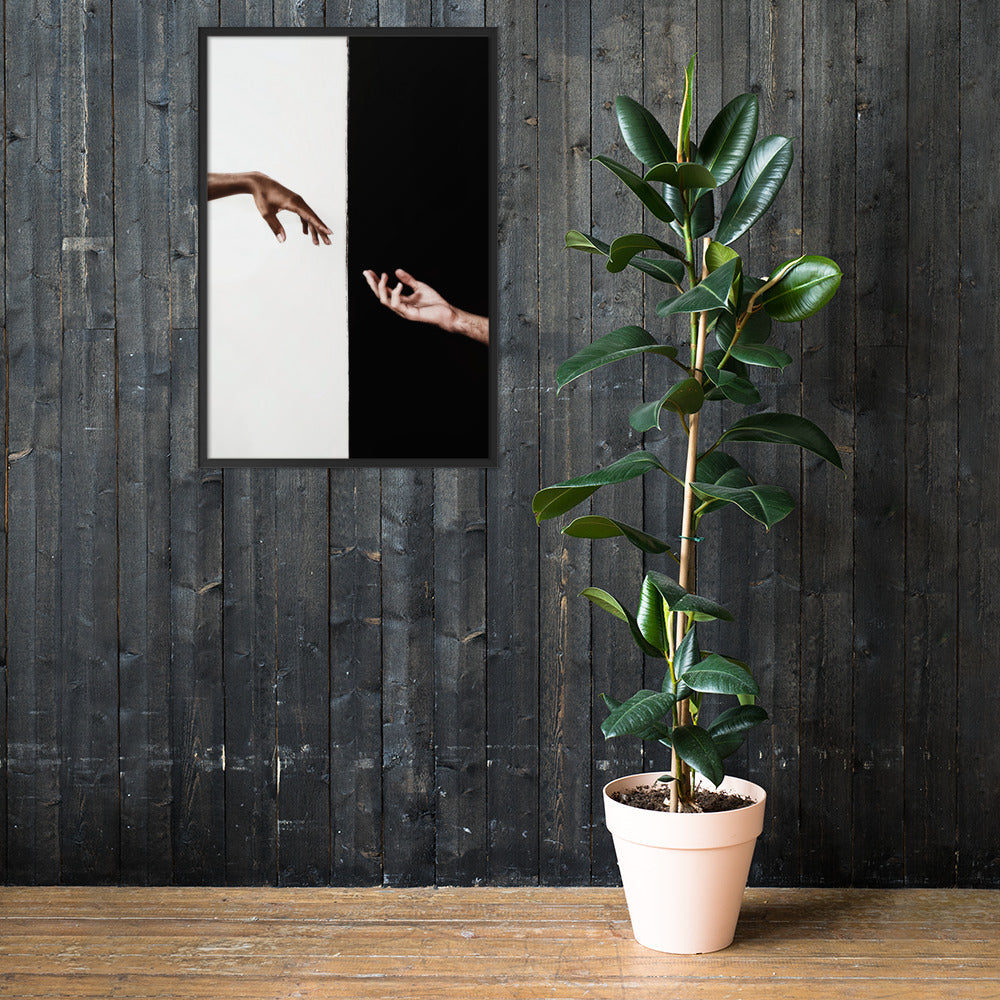 Framed Matte Poster – Bold Statement Art