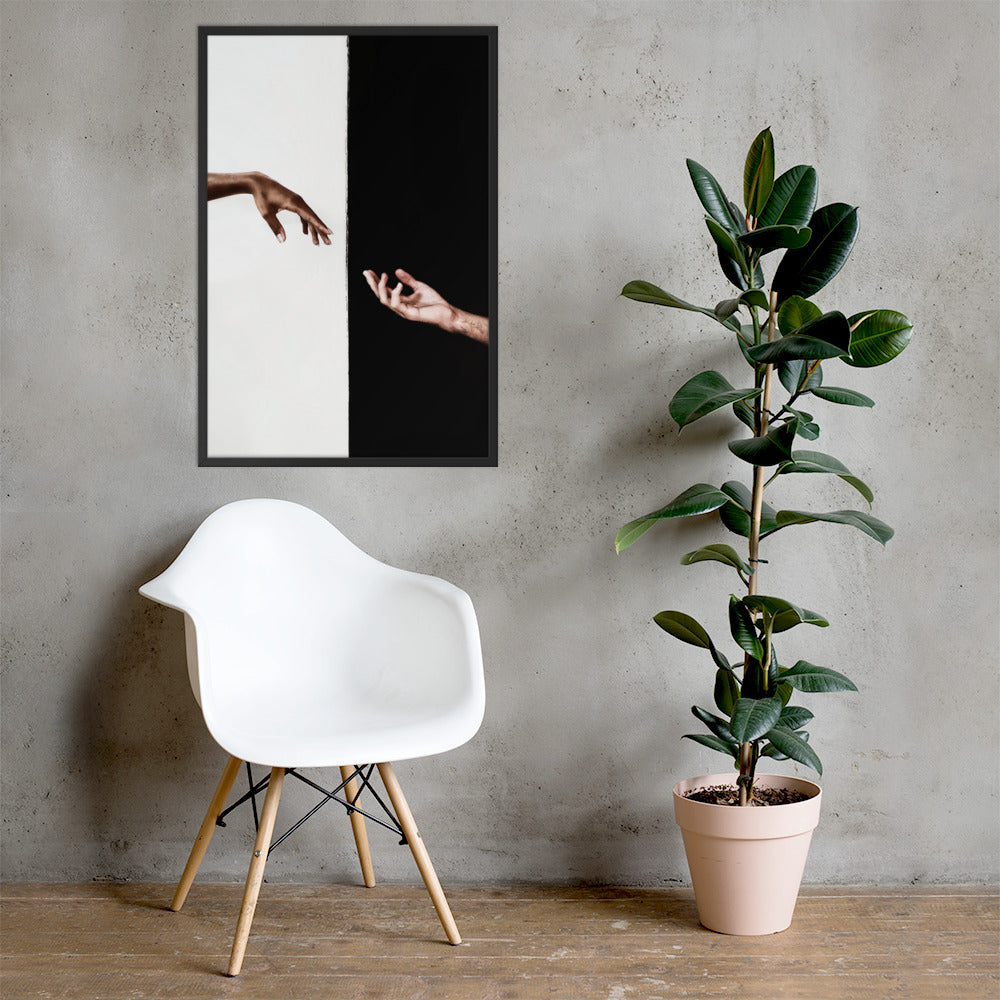 Framed Matte Poster – Bold Statement Art