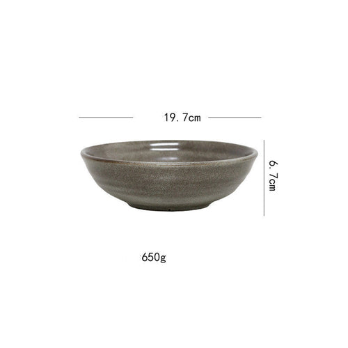 Modern Ribbed Porcelain Dinnerware – Plates & Bowl