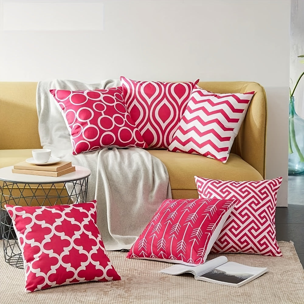 Linen Throw Pillow Covers