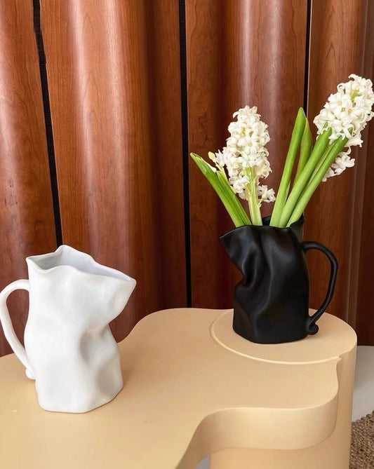 Elegant and unique home decor – artisanal pottery vase