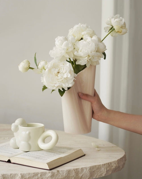 Handmade Ceramic Twins Vase