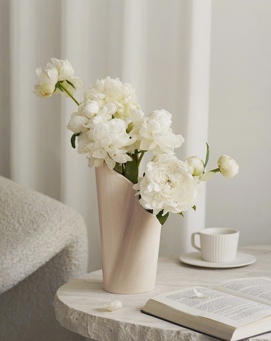 Handmade Ceramic Twins Vase