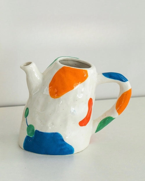 Handpainted Abstract Ceramic Vase