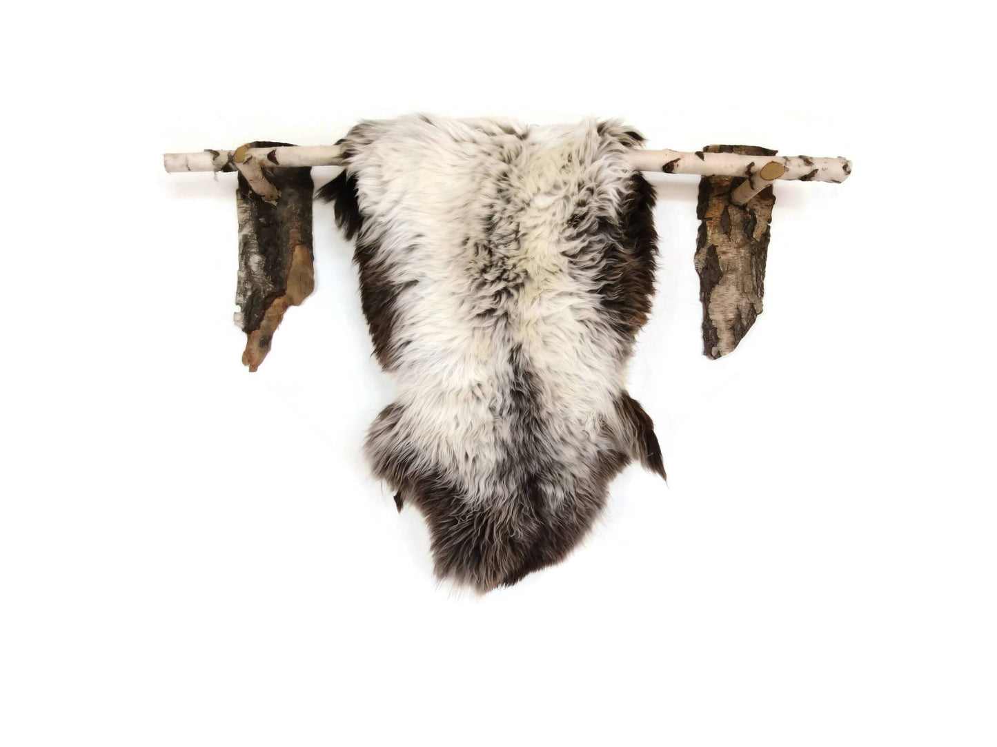 Gray Sheepskin Rug