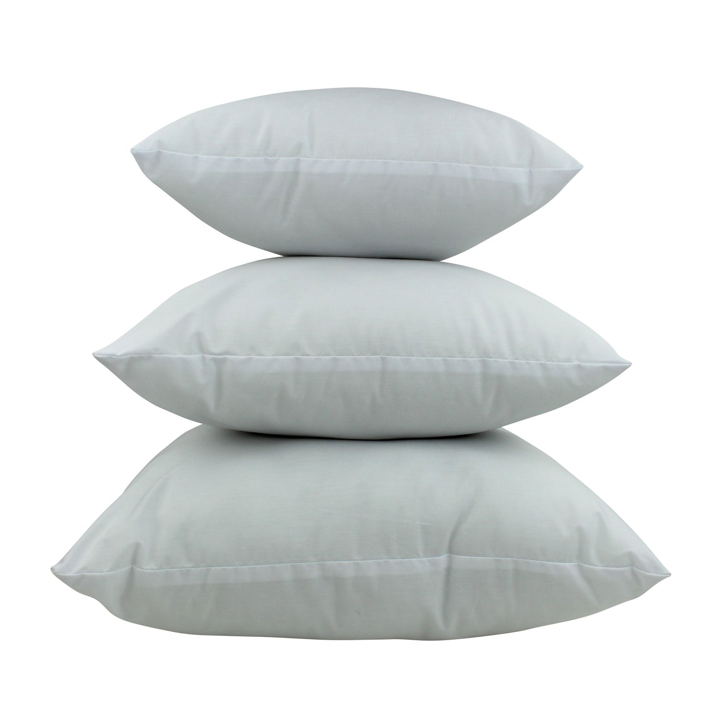 Down Alternative Hypoallergenic Pillow Insert Cotton Cover | 10x10 |