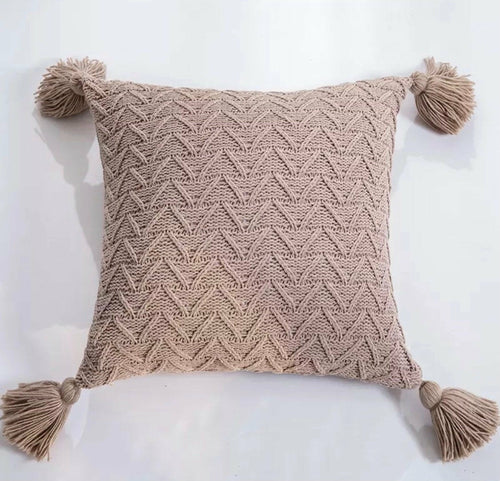 Boho Pillow Cover, Accent Pillow Cover 18x18 inches