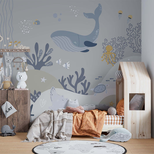 Underwater World Peel & Stick Mural