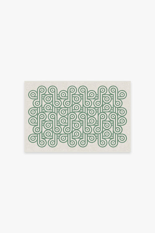 Jonathan Adler Pompidou Jade Tufted Rug