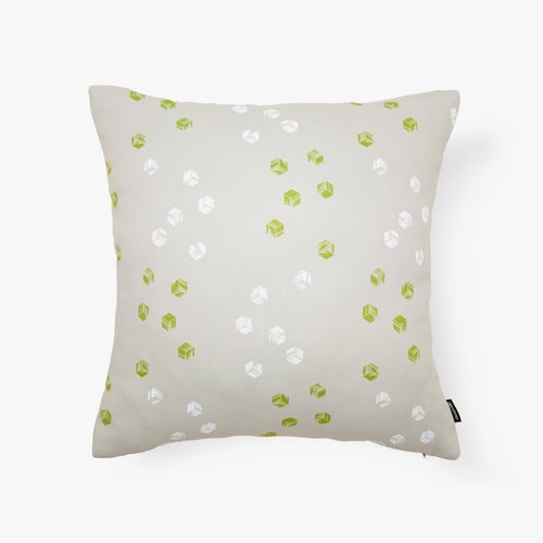Playful "Cubic Play" Throw Pillow Covers for Your Sofa