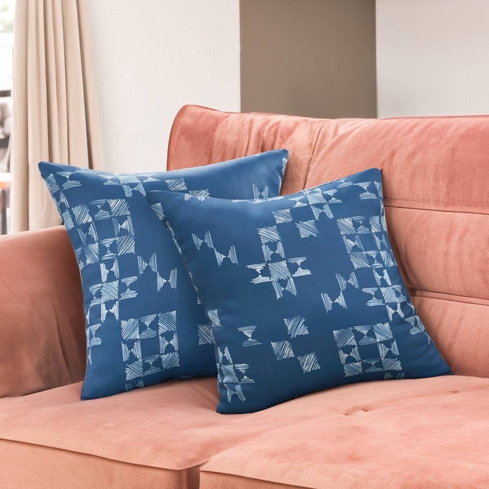Playful "Patchwork" Throw Pillow Covers