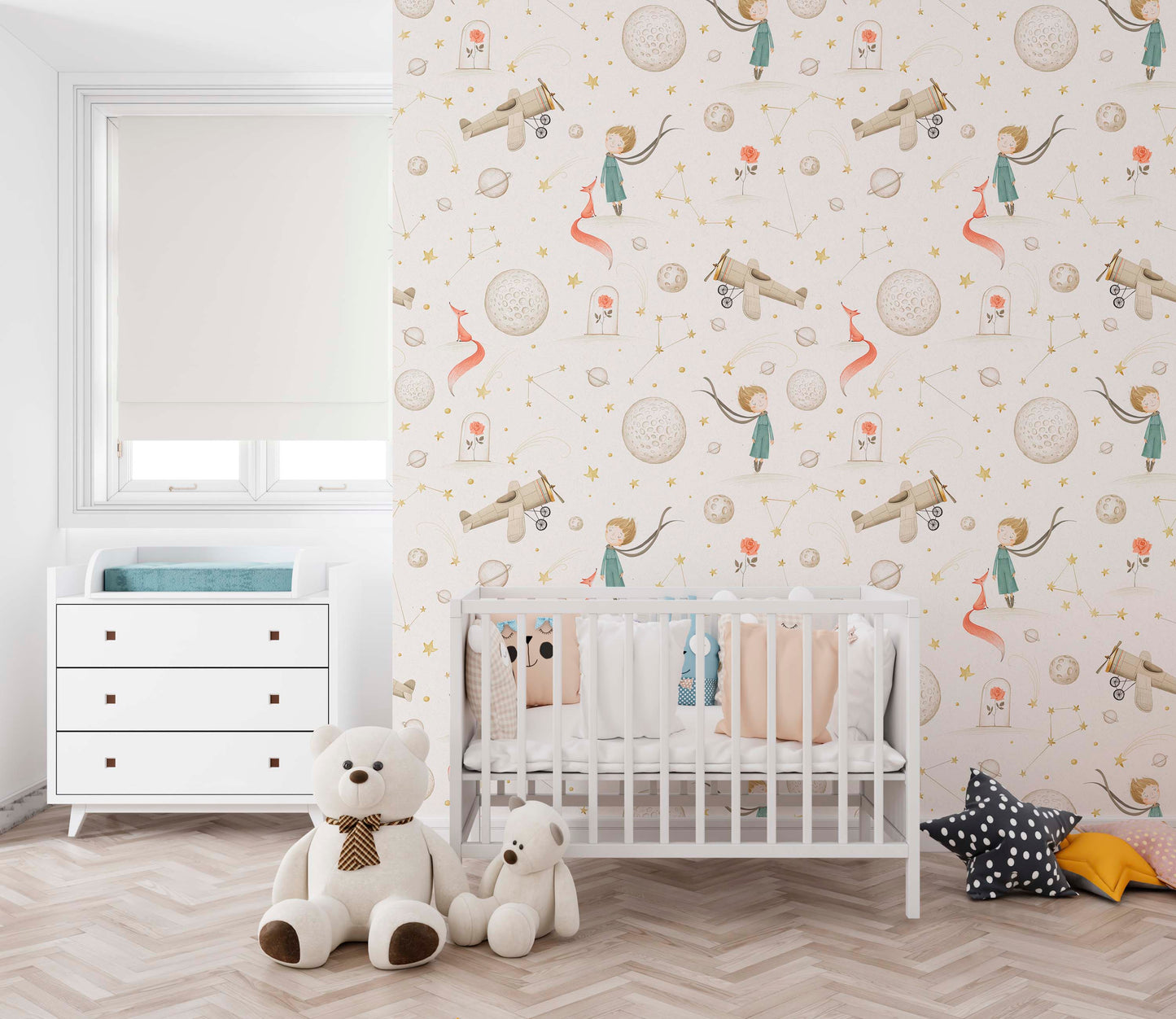 Whimsy on the Wall: Custom Nursery Wallpaper