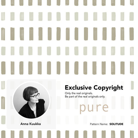 "Solitude" Water Pattern Pillowcase | Eco-Conscious Design