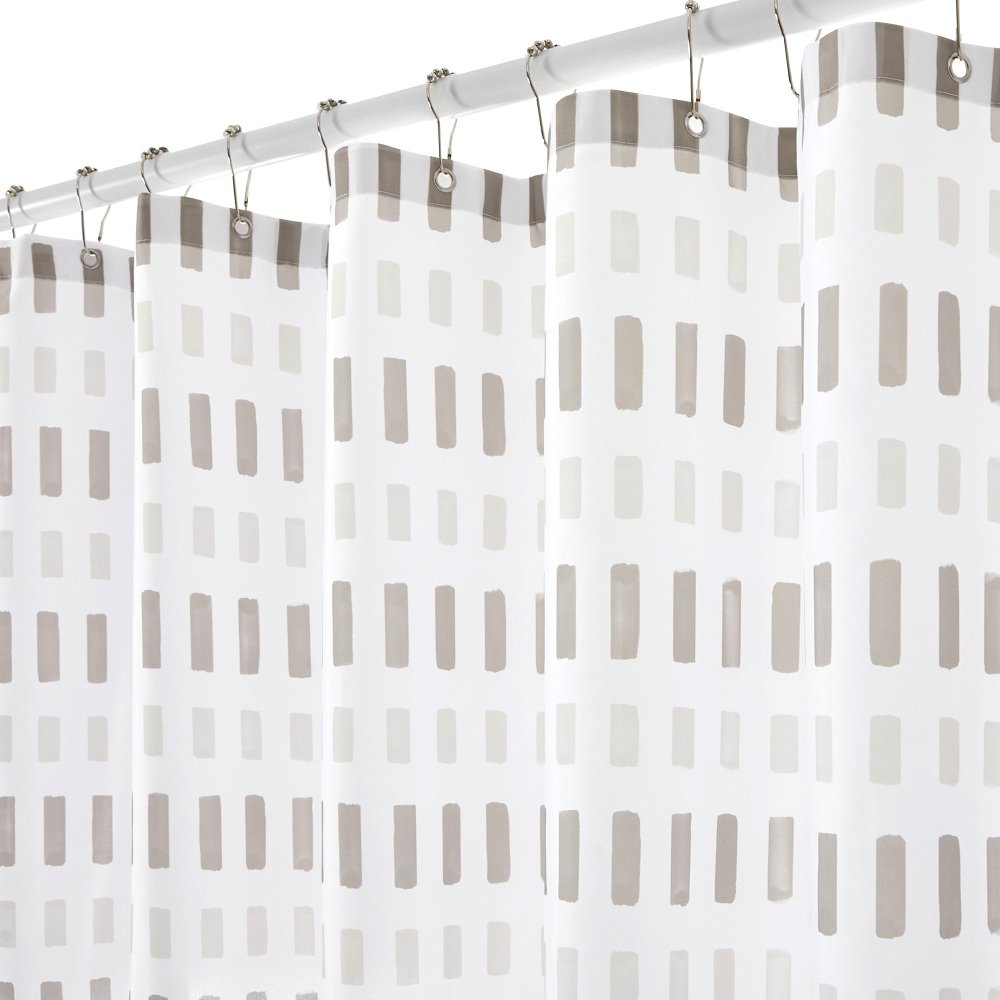 Pure Solitude Shower Curtain with Easy-Care Fabric