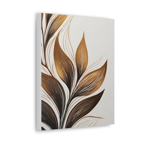 Floral Canvas Line Art