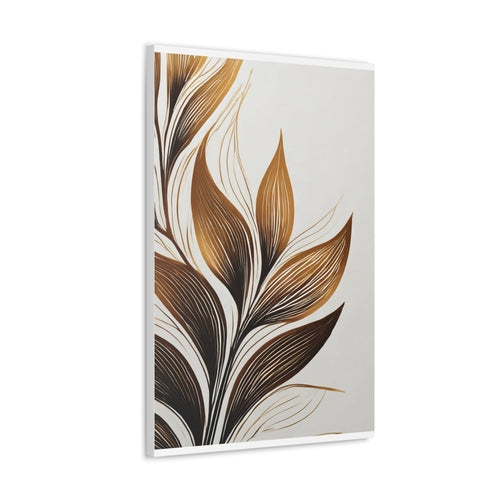 Floral Canvas Line Art
